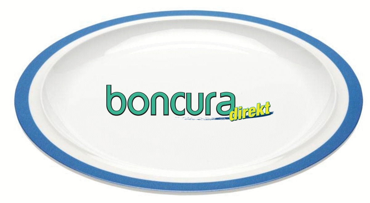 Teller flach 504, Ø 26 cm aus bruchstabilem Melamin