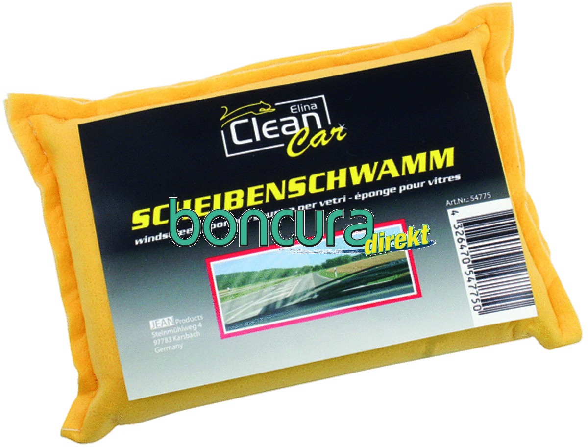 Autoschwamm für klare Autoscheiben