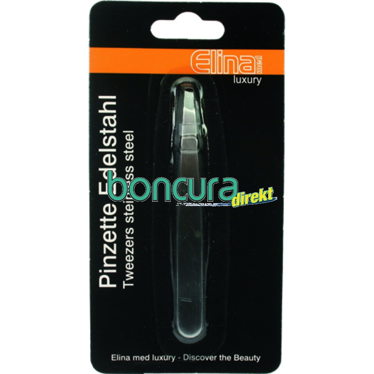 Pinzette 9,5 x 1 cm Edelstahl