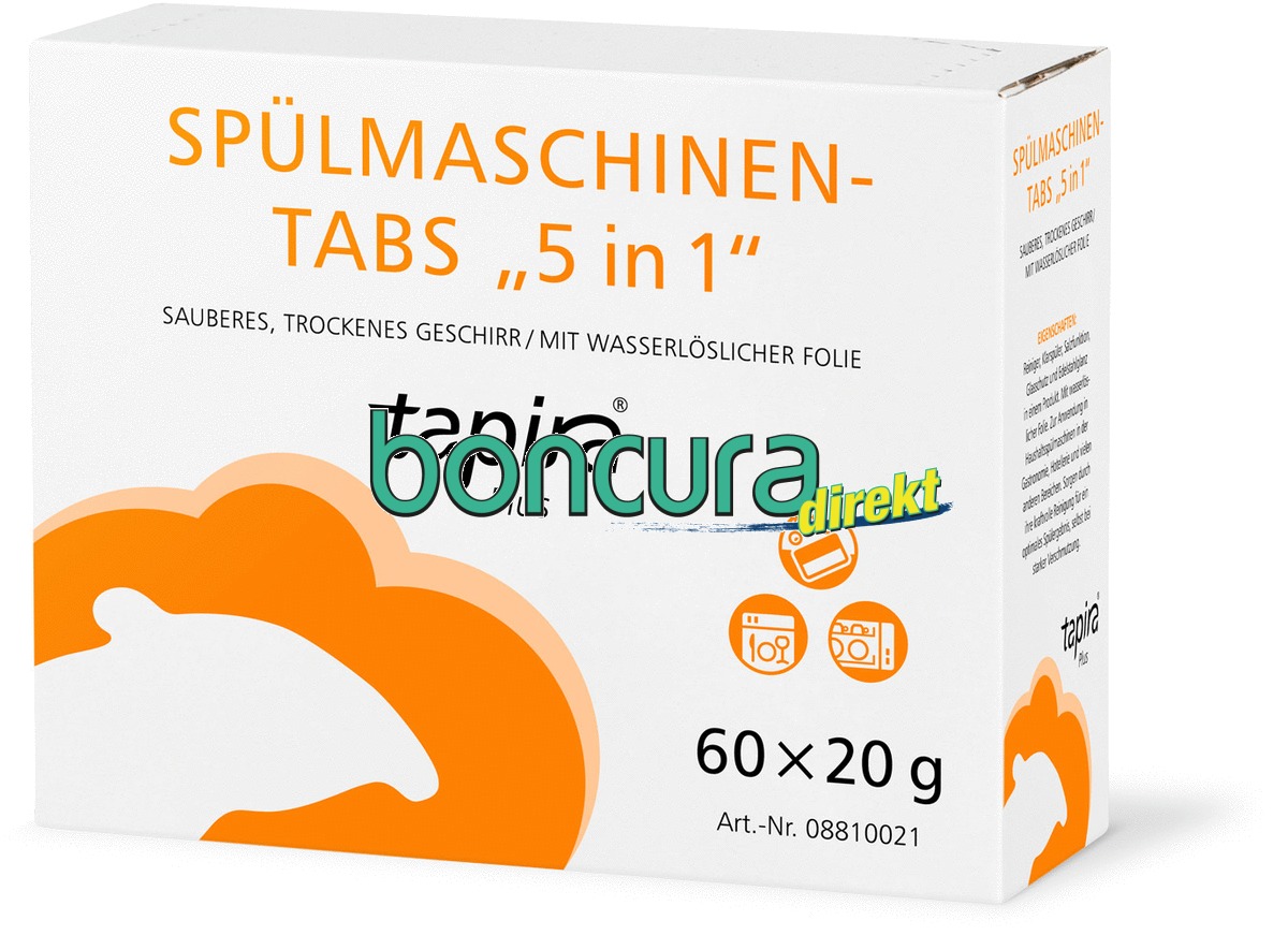 Spülmaschinen-Tabs Tapira plus