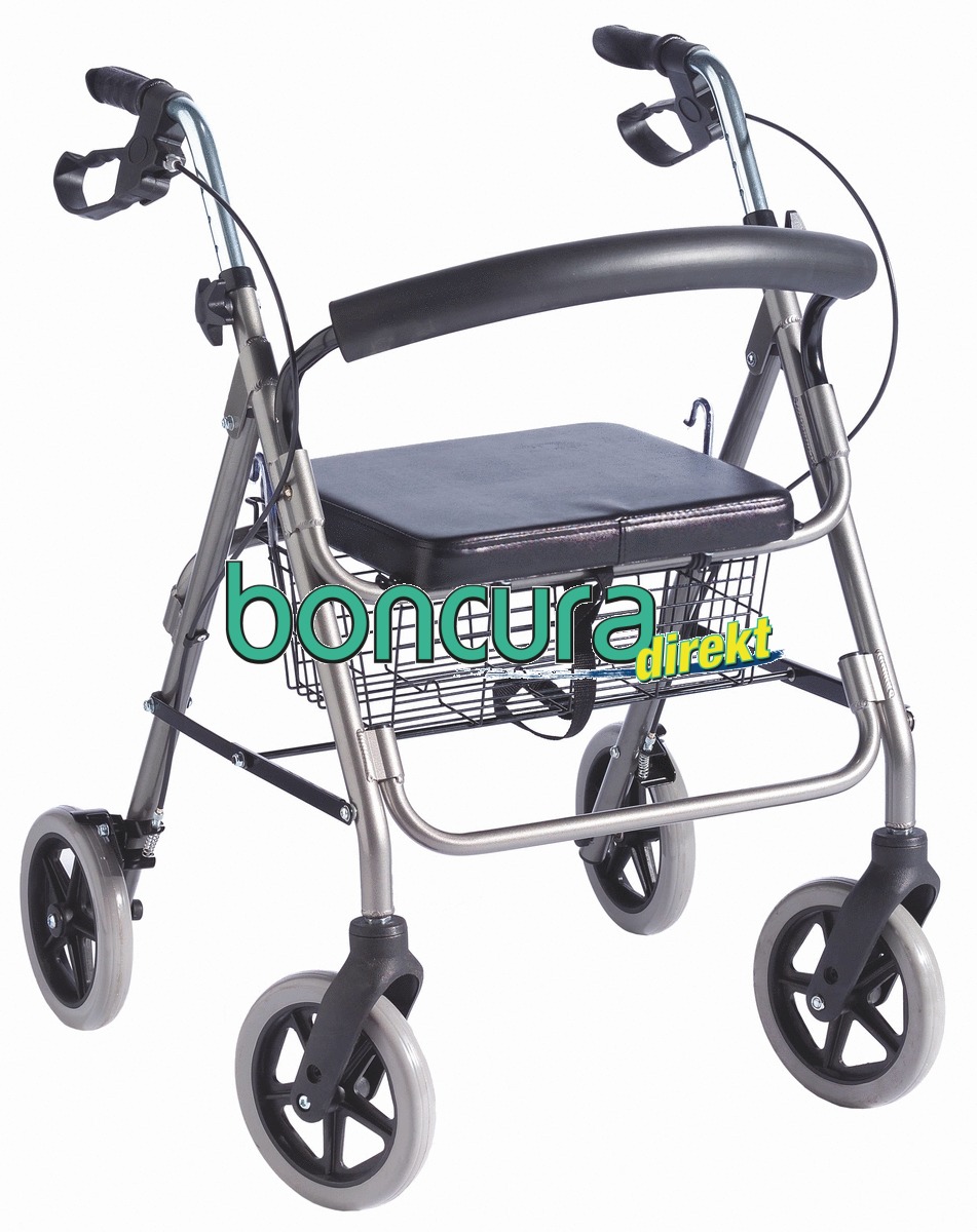 Rollator, Leichtgewicht Farbe: Silber