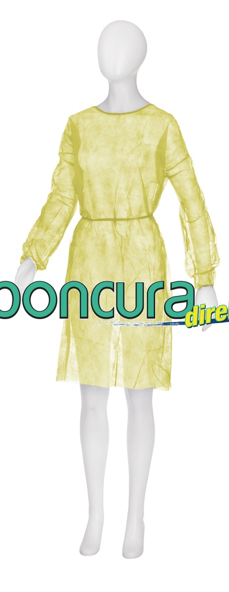 Besucherkittel, Vlies Ohne Trikotbündchen