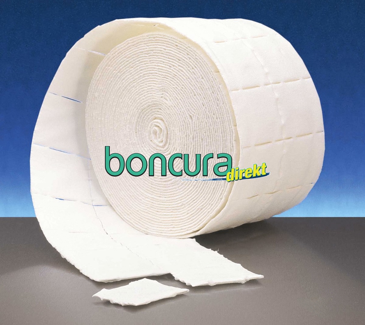 Zellstofftupfer 6 Beutel a 2 Rollen a 500 Stck.