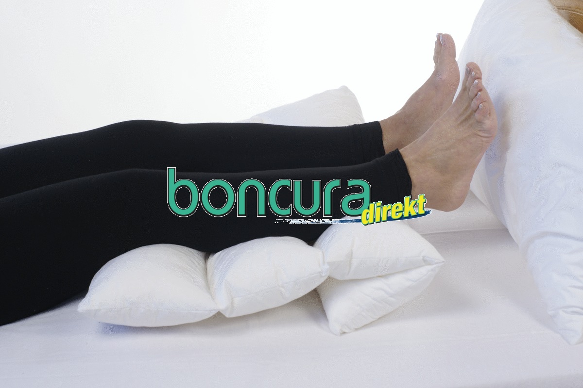 Bezug "Jersey" für Beinkissen mit Kammern, 65 x 75 cm