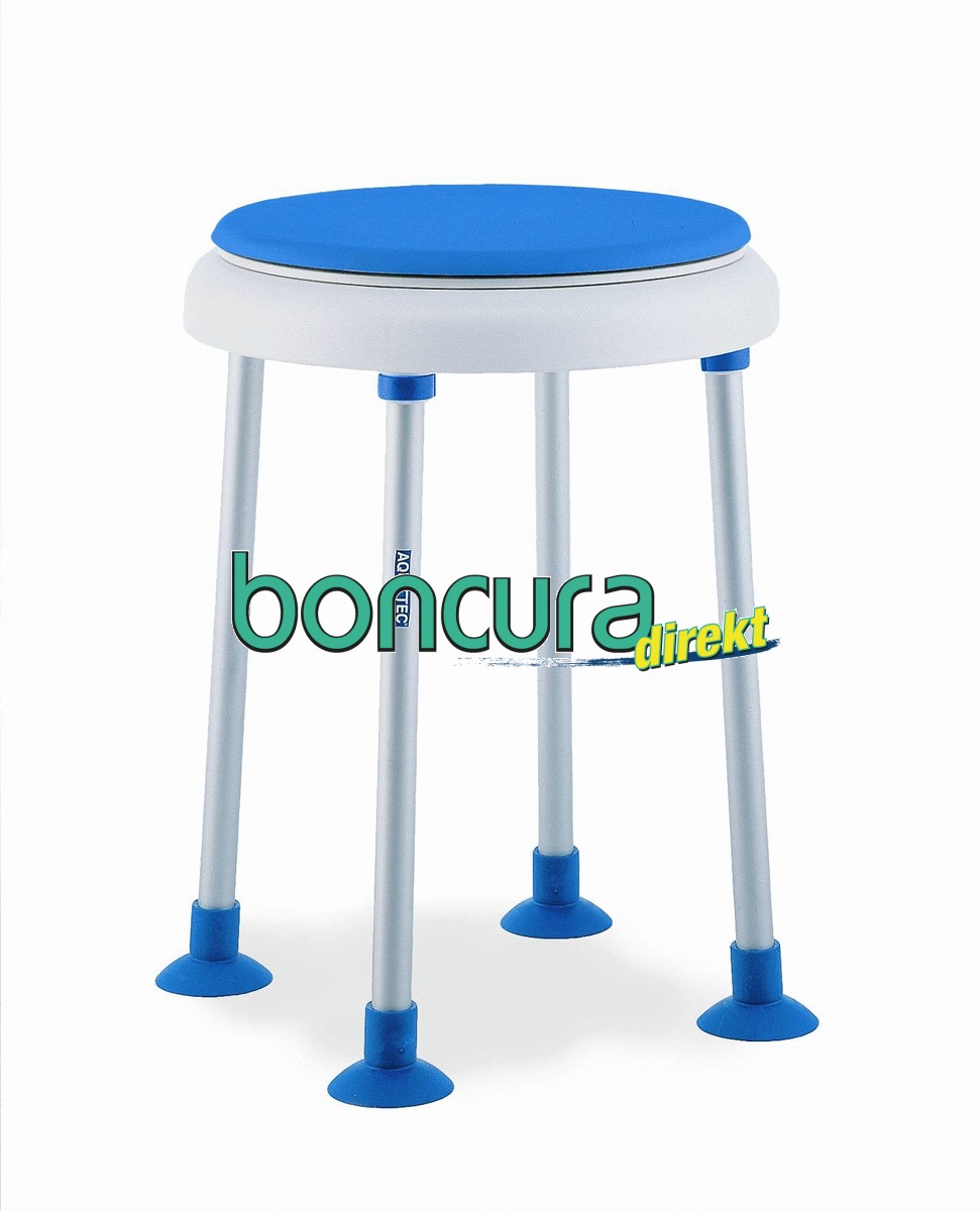 Duschhocker Mit integrierter Drehscheibe