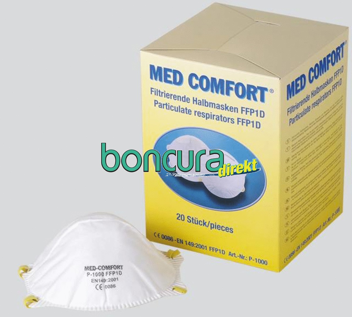Filtrierende Halbmaske FFP1 