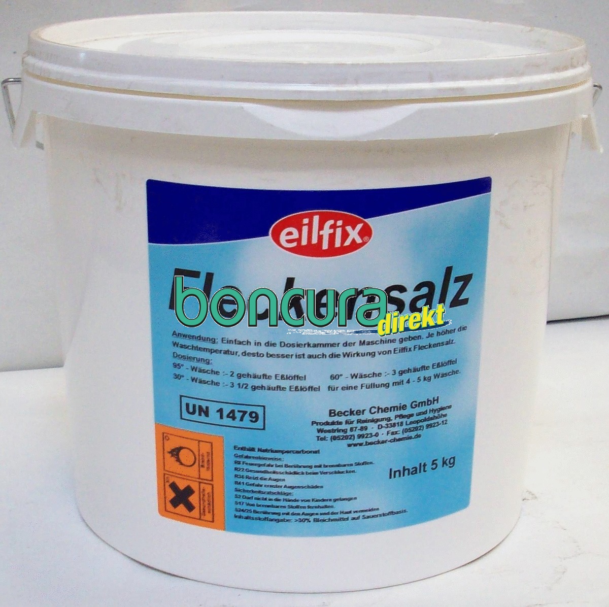 Fleckensalz 5 kg Eimer