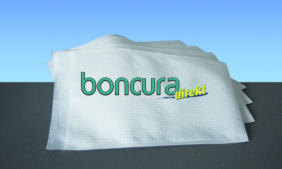 Waschhandschuhe Airlaid Abmessung: 22 x 14,6 cm, PE-Beschichtung