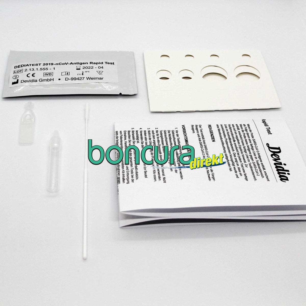 DEDIATEST Nasopharynxabstrich (SARS-CoV-2) 2019-nCoV-Antigen Rapid Test