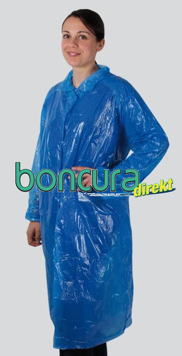 PE- Besuchermantel Farbe: Blau