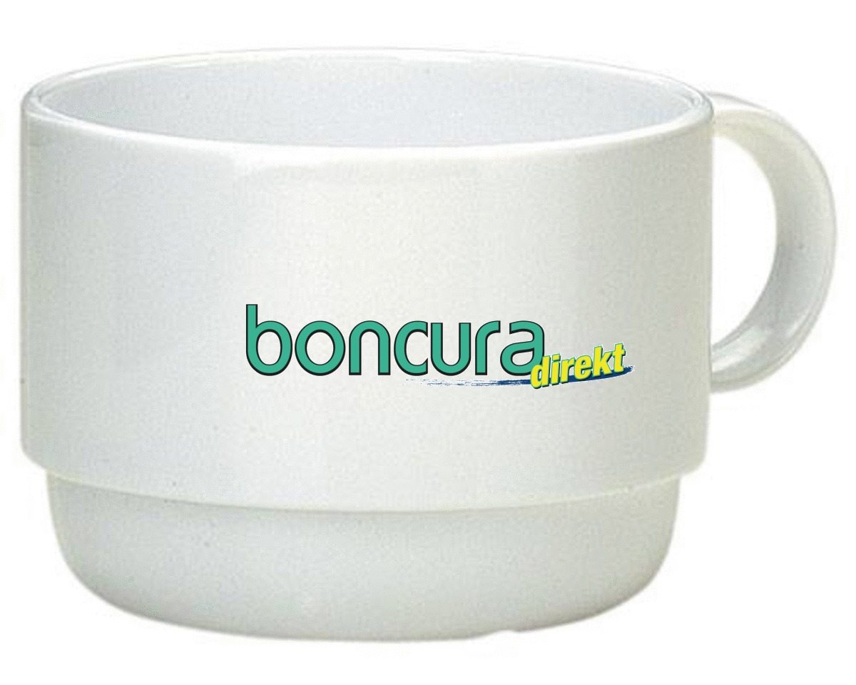 Tasse 501 Dekor: Weiss, Ø: 79 mm, H: 58 mm