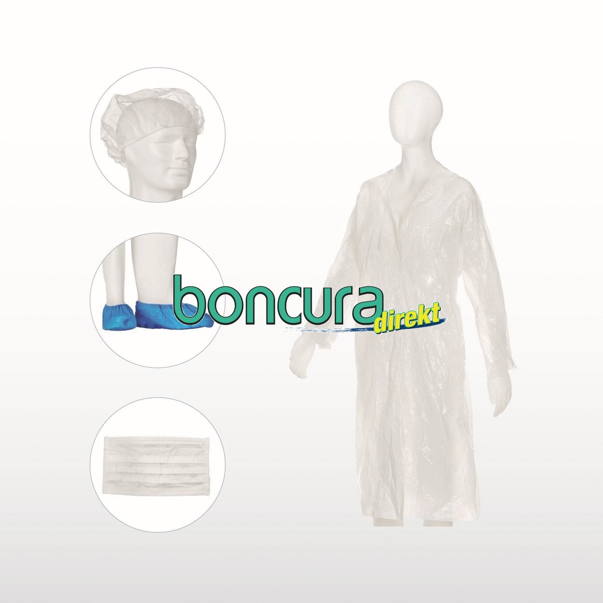 Besucherschutz - Set Im Polybeutel