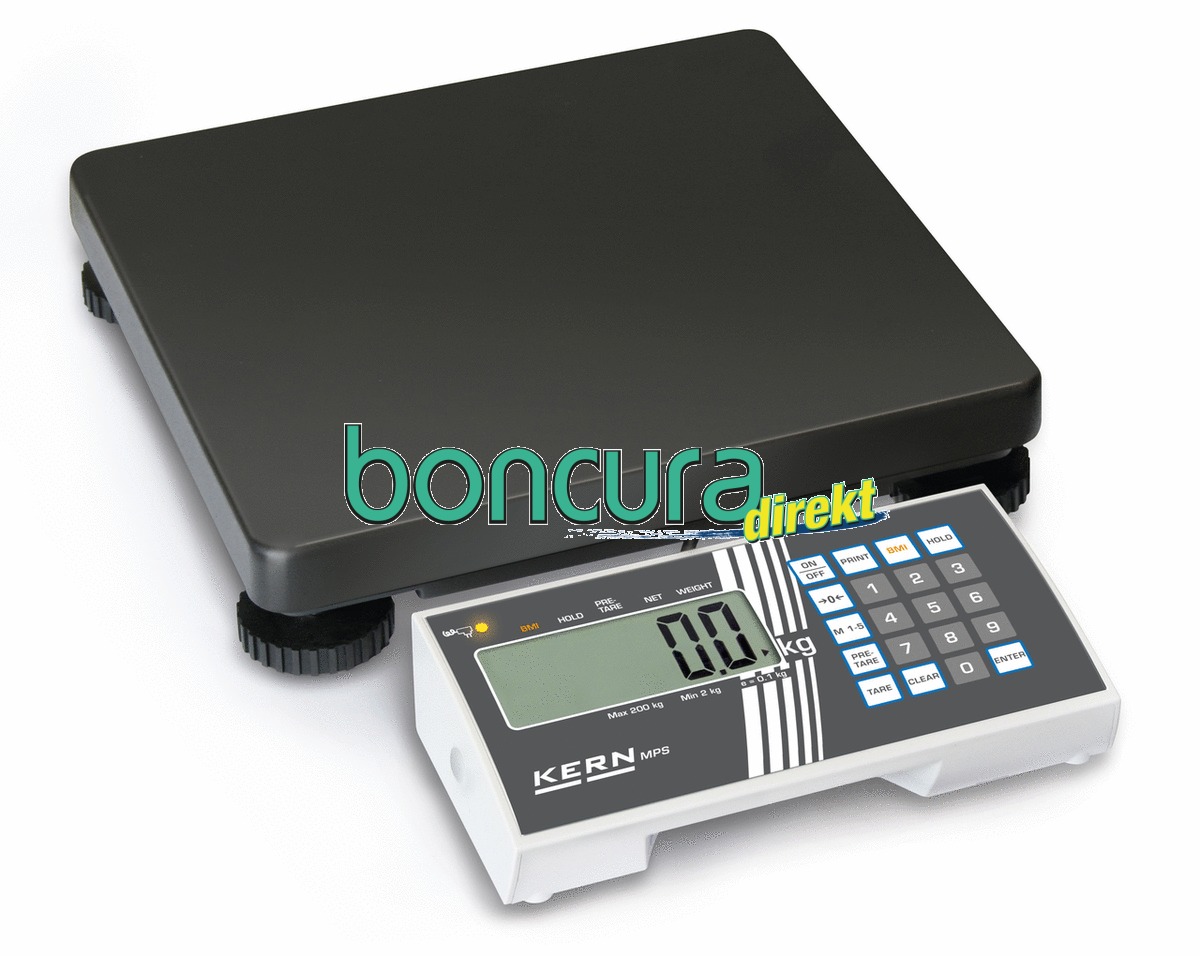 Personenwaage KERN Geeicht, Inkl. Eichkosten