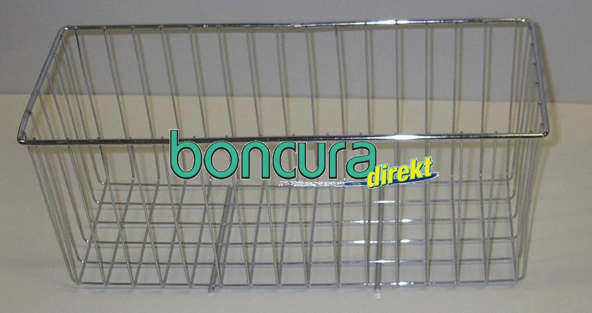 Drahtgitterkörbe, einhängbar für Desinfektionsinsel