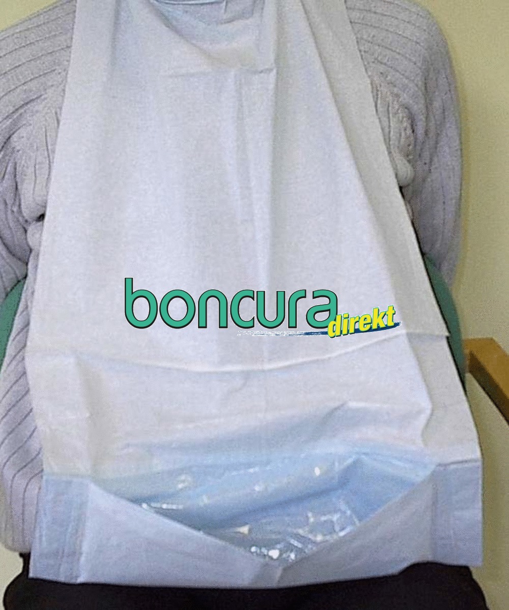 Eßschürzen mit PE Beschichtung Abmessung: 66 x 37 cm (LxB)