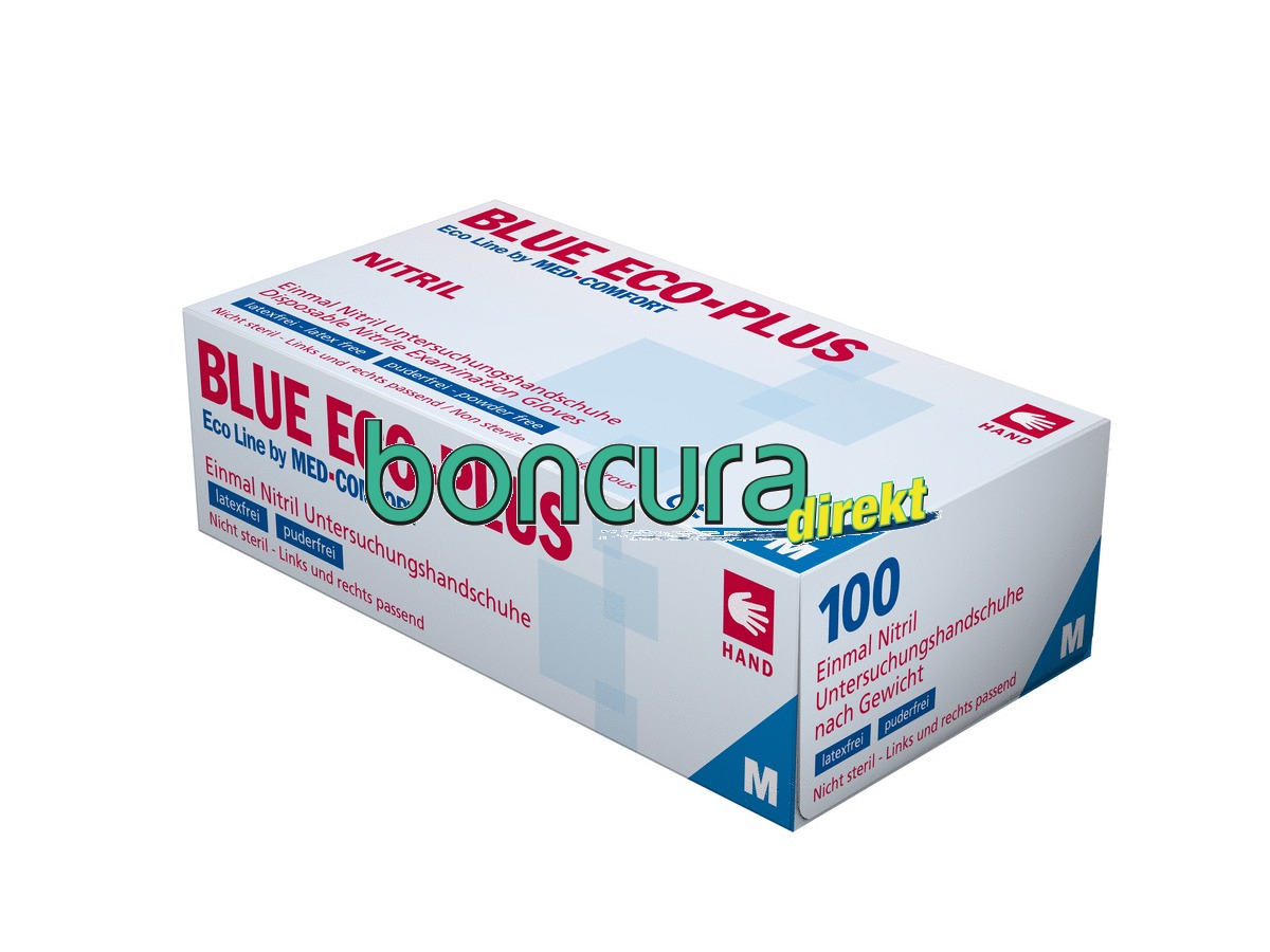 Einmalhandschuhe Nitril, puderfrei ECO PLUS