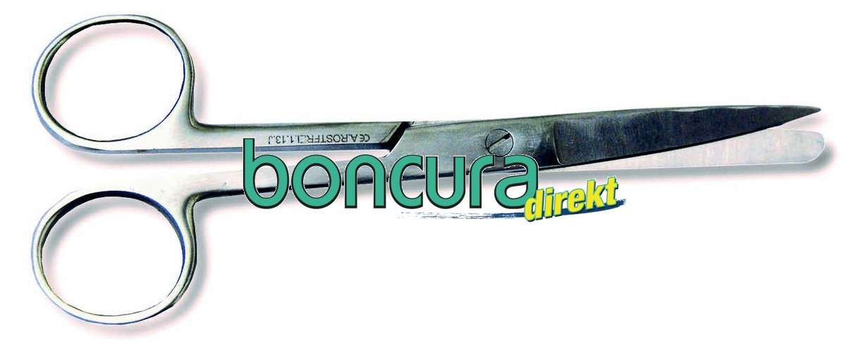 Chirurgische Schere, gerade, 14 cm Spitz / Stumpf