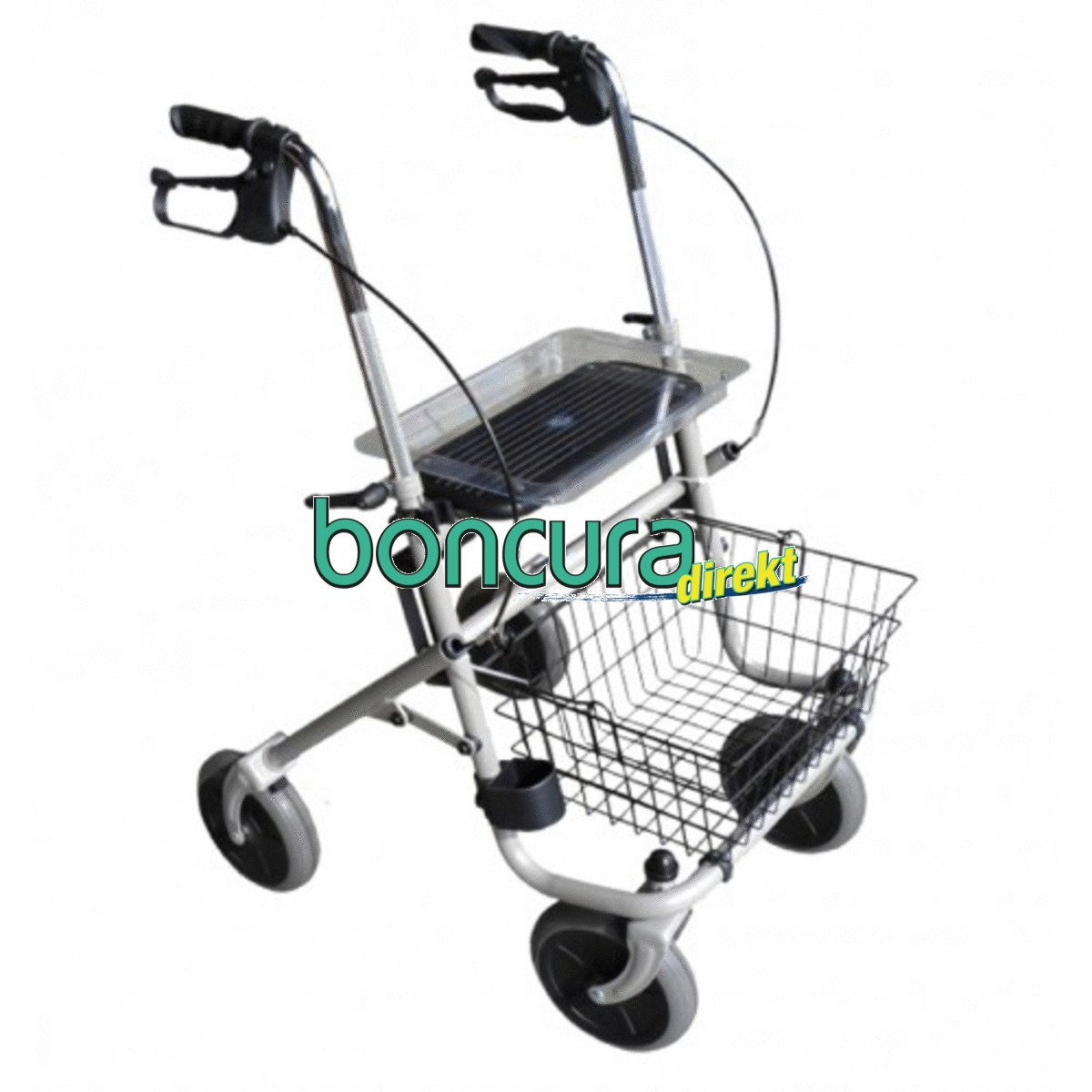 Rollator Farbe: Silber