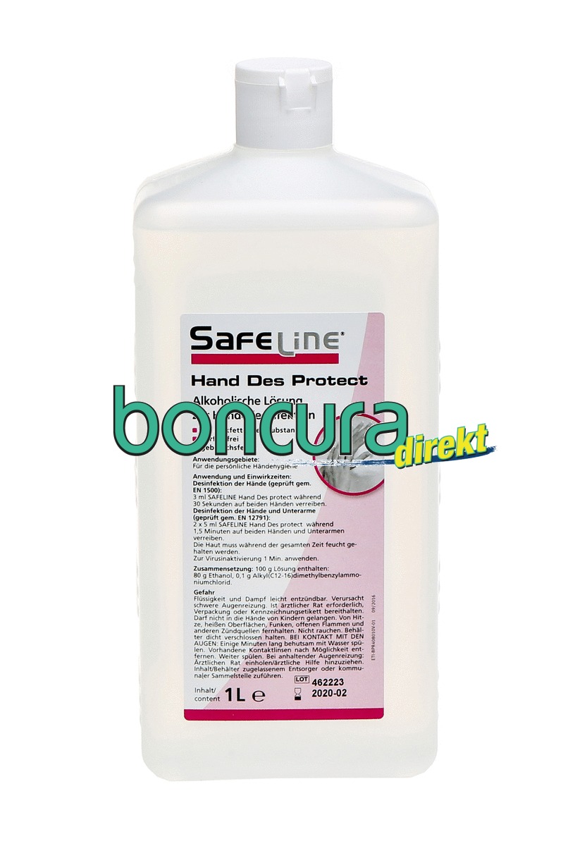 Händedesinfektionsmittel Safeline Hand Des Protect