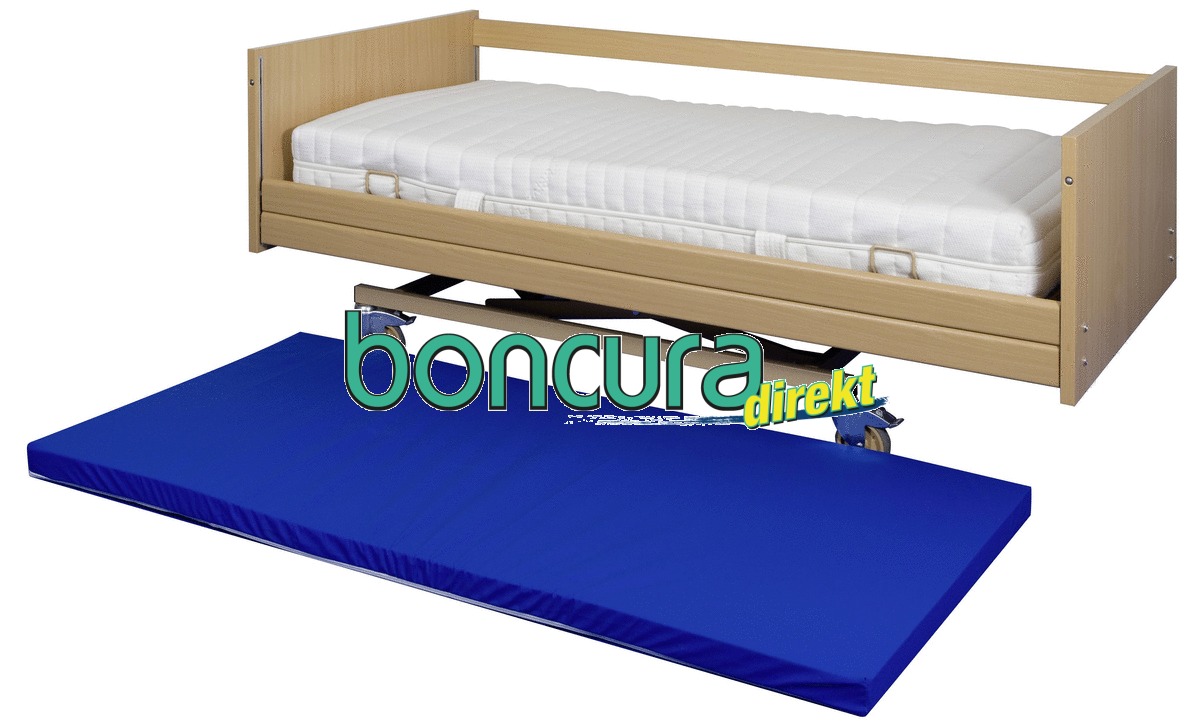 Sturzmatte Abmessung: 90 x 190 x 5 cm (BxLxH).