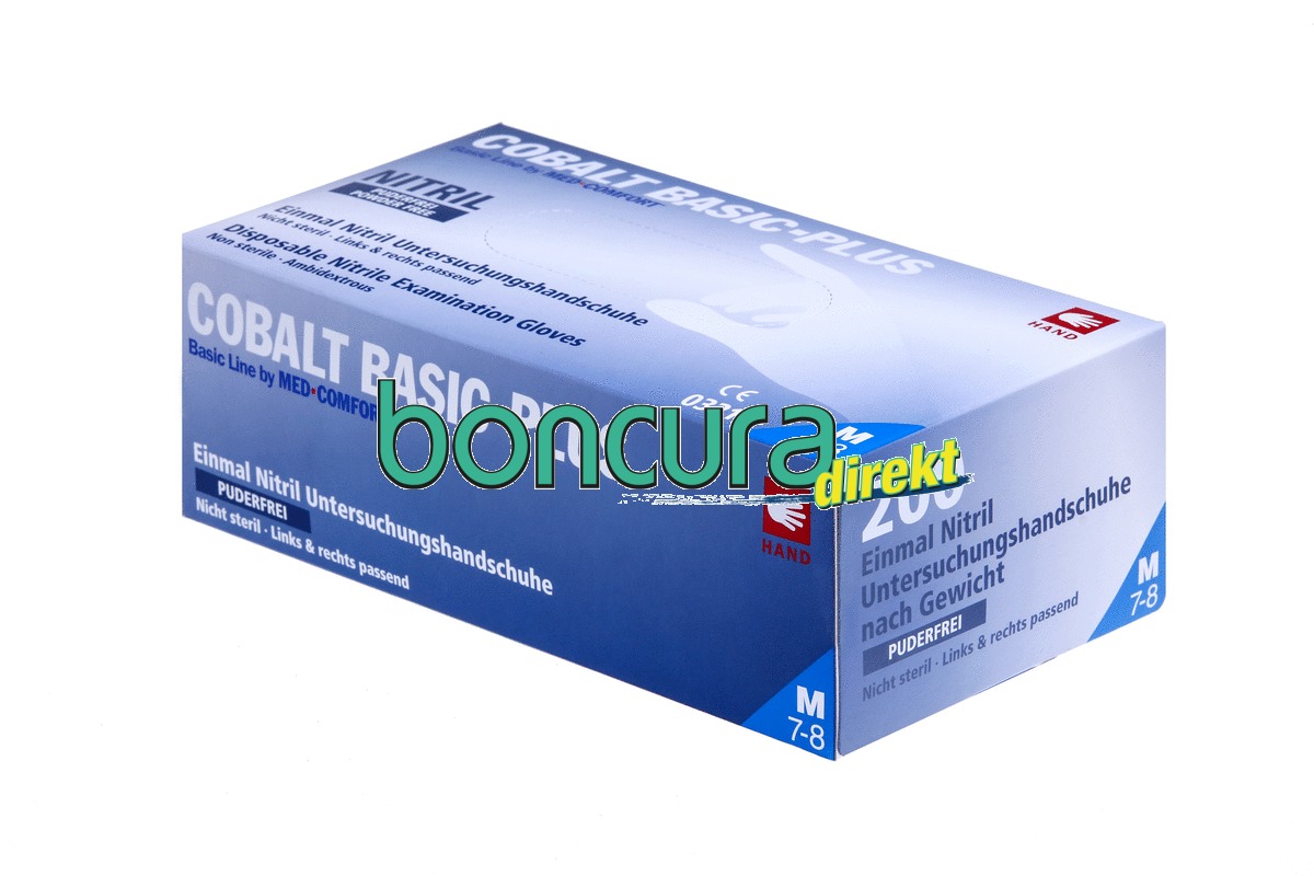 Einmalhandschuhe Nitril, puderfrei COBALT BASIC PLUS