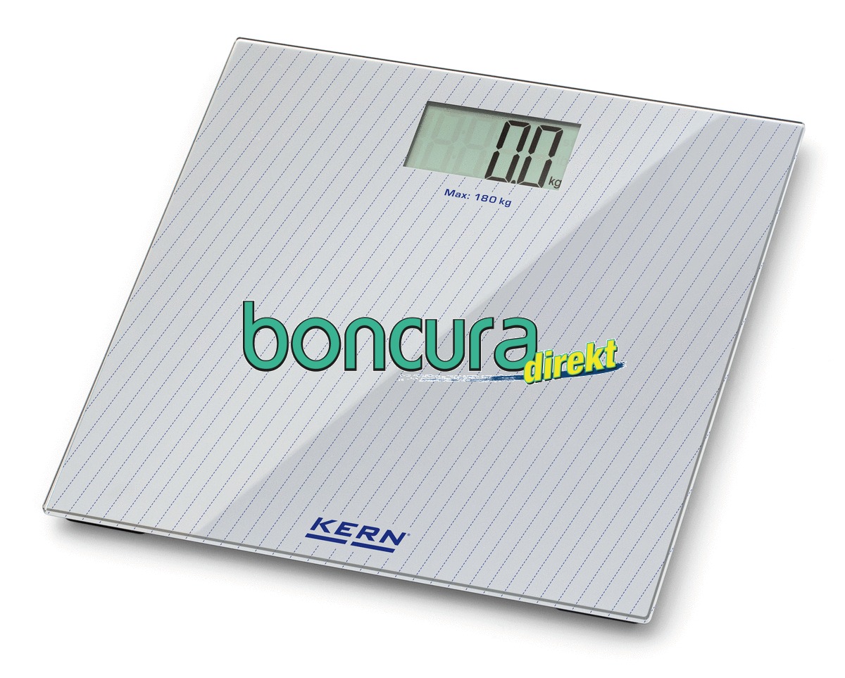 Badezimmerwage mit stabiler Glaswägeplatte