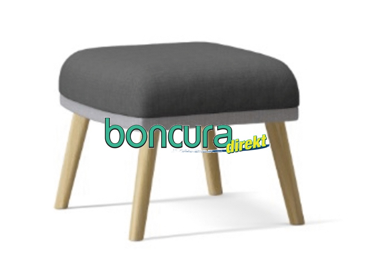 Fusshocker zu Sessel Bezug: Kunstleder