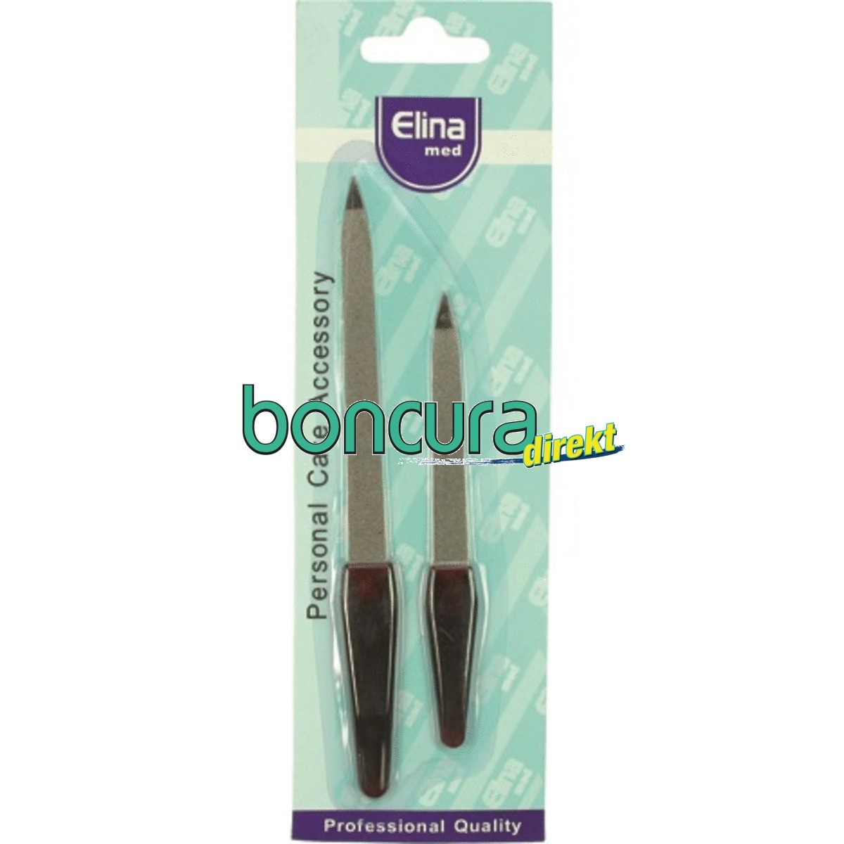 Nagelfeile Saphir 2-er Set 17 cm lang & 13 cm lang