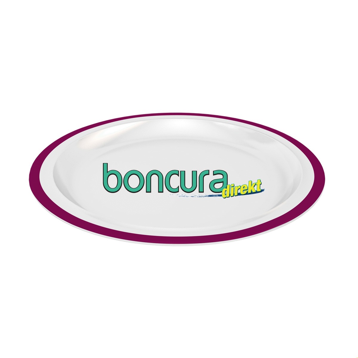 Teller flach 504, Ø 26 cm aus bruchstabilem Melamin