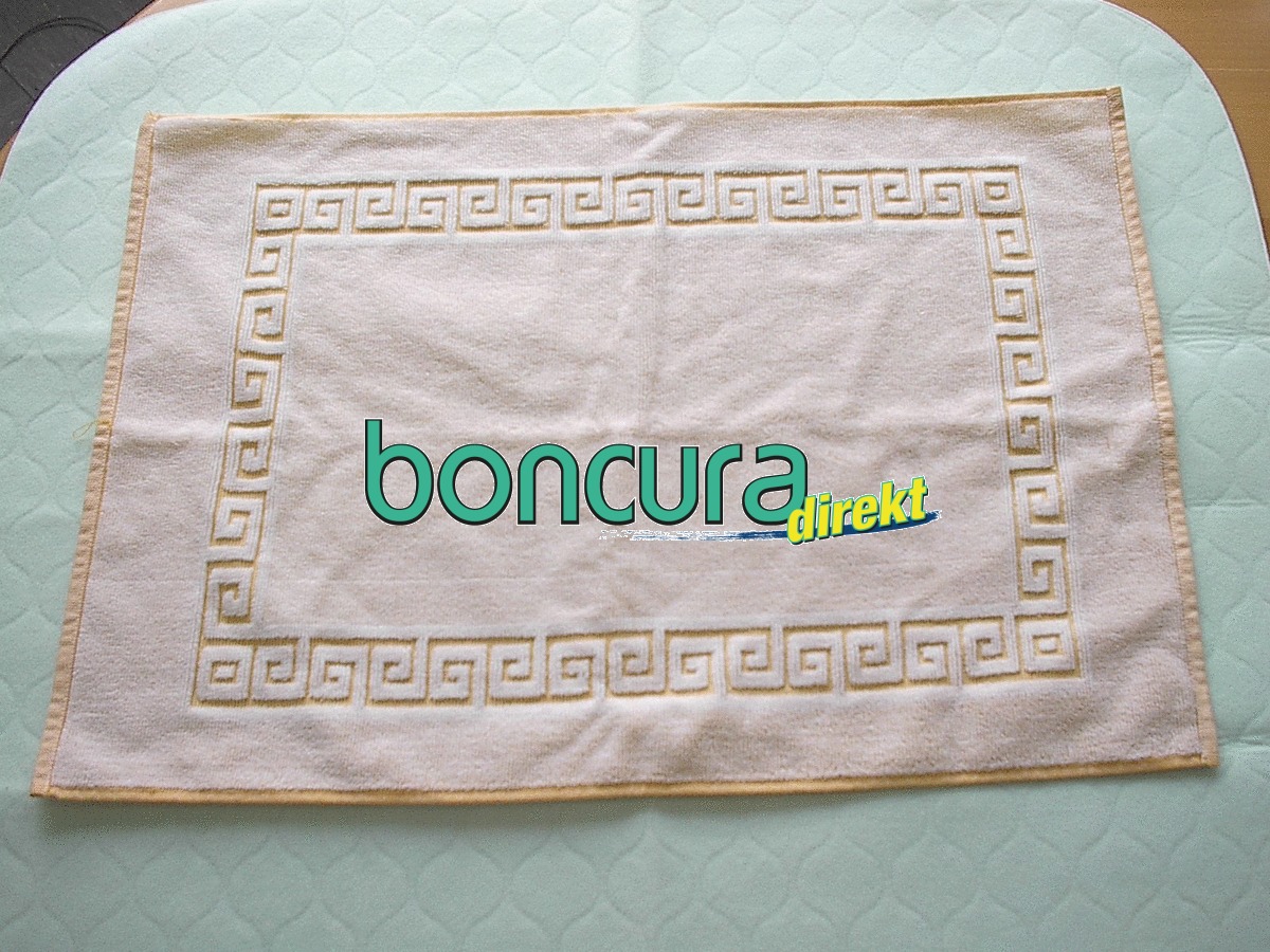 Badevorleger "Deluxe" Material: Zwirnfrottier
