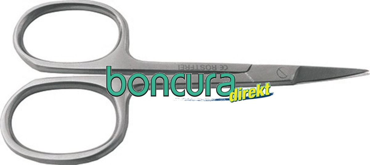 Hautschere gebogen Gebogen, 9 cm