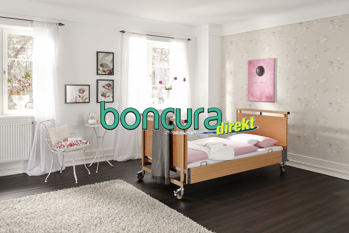 Heimpflegebett, Modell: Allura II 120 Liegefläche: 120 x 200 cm