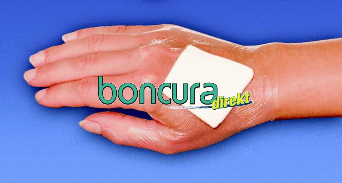 Vollflächiges Fixierpflaster, transparent Folienverband auf Rolle