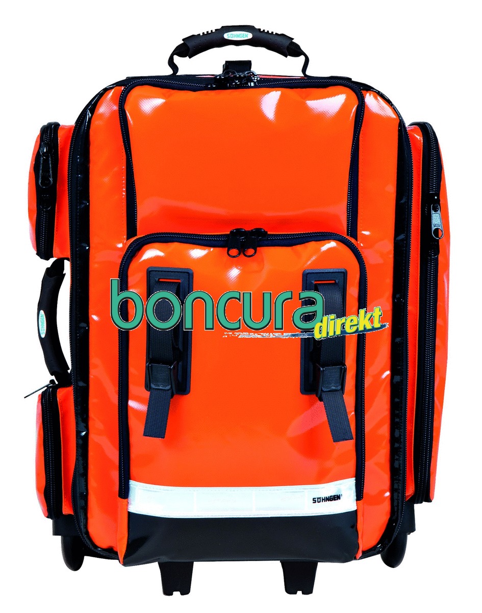 Notfallrucksack Notfalltrolley "NumberOne Back'n'Roll" OHNE Füllung