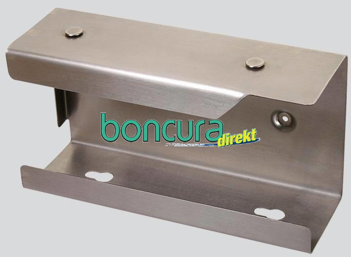 Handschuhbox-Dispenserhalterung, Edelstahl Für eine Handschuhbox. Größe: XL, Stecksystem