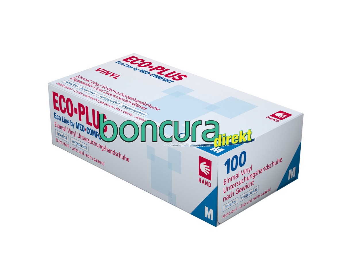 Einmalhandschuhe Vinyl, gepudert ECO PLUS